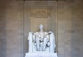 Abraham Lincoln Memorial Washington DC Royalty Free Stock Photo